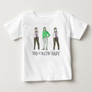 Brooklyn Baby NYC Williamsburg Hipster New York T-shirt