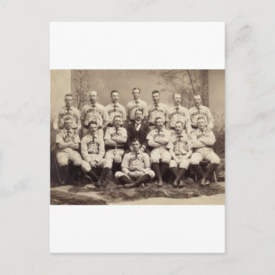 Brooklyn Baseball Team, 1889 Postkarte