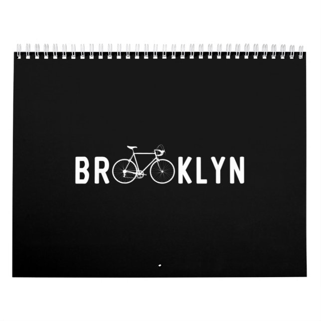 Brooklyn Bicycle Cycling Kalender (Titelbild)
