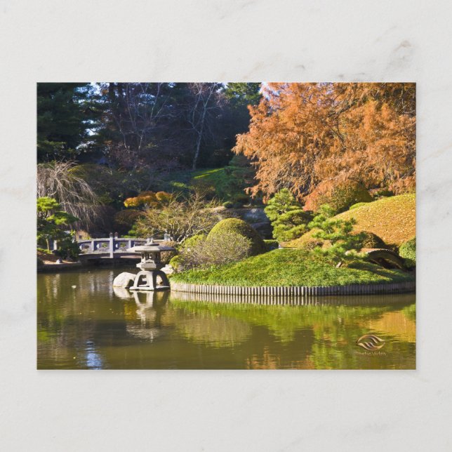 Brooklyn Botanic Garden Fall Postkarte (Vorderseite)