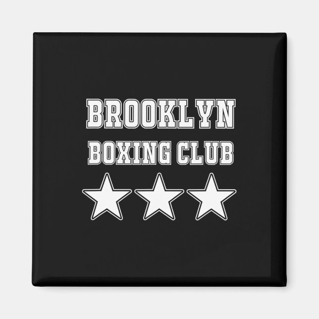 Brooklyn Boxing Magnet (Vorne)