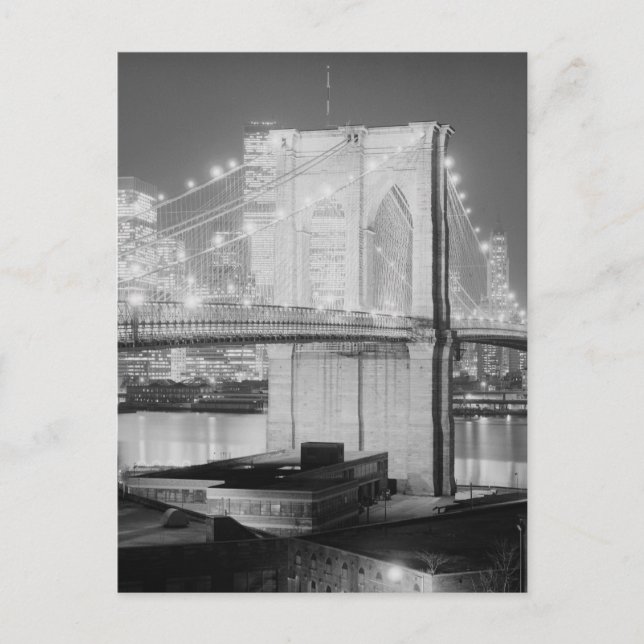 Brooklyn Bridge, 1982 Postkarte (Vorderseite)