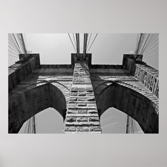 Brooklyn Bridge 2009-06-01-170-A Poster (Vorne)