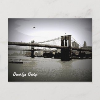 Brooklyn Bridge Art Postkarten