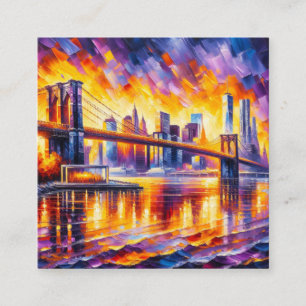 BROOKLYN BRIDGE BEGLEITKARTE