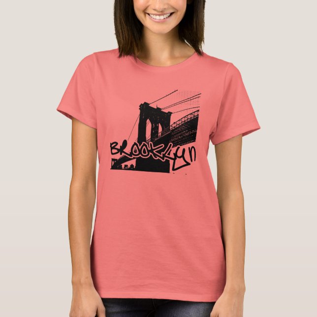 Brooklyn Bridge "Black" T-Shirt (Vorderseite)