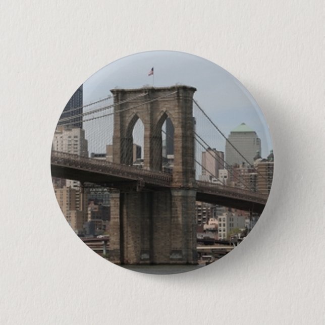 Brooklyn Bridge Button (Vorderseite)