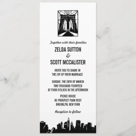 Brooklyn Bridge | Einladung zur Hochzeit