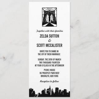 Brooklyn Bridge | Einladung zur Hochzeit