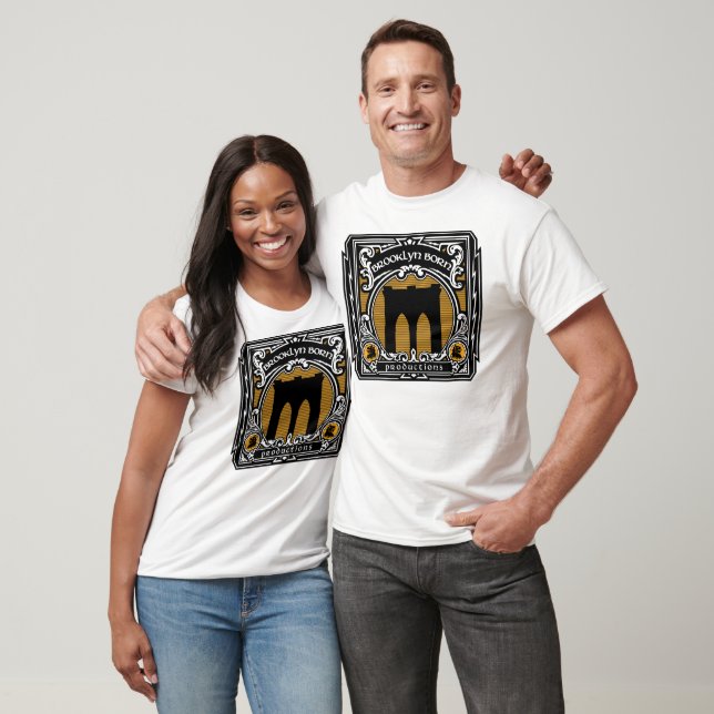 Brooklyn-Bridge-Emblem-(Light-T-Shirts) T-Shirt (Unisex)