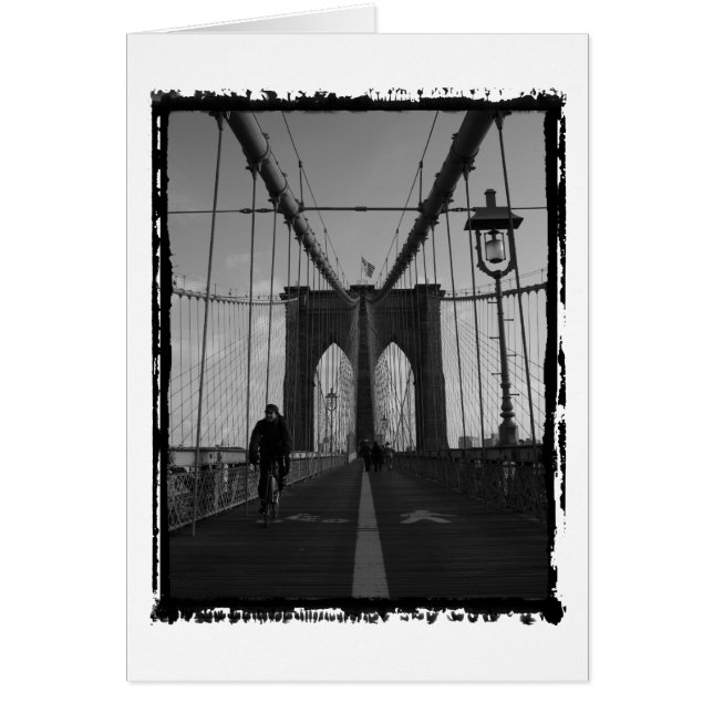 Brooklyn Bridge Foto (Vorne)