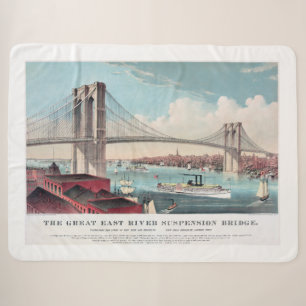 Brooklyn Bridge Great East River Suspension Bridge Sherpadecke