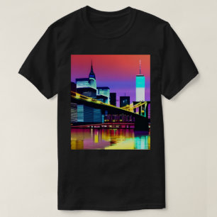 Brooklyn Bridge im Abend / at Night T-Shirt