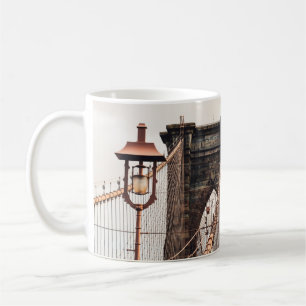 Brooklyn Bridge in New Yorkabstract, Amerika, Amer Kaffeetasse