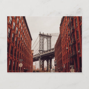 Brooklyn Bridge In Spring (New York, NY) Postkarte