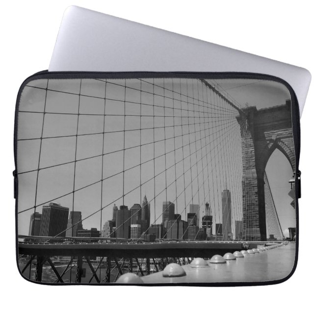 Brooklyn Bridge Laptopschutzhülle (Vorderseite)