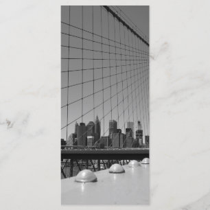 Brooklyn Bridge Menükarte