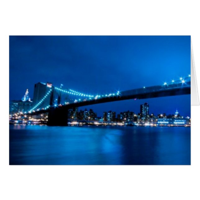 Brooklyn Bridge, New York (Vorderseite (Horizontal))