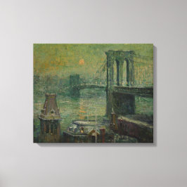 Brooklyn Bridge (New York City Sehenswürdigkeit) ( Leinwanddruck