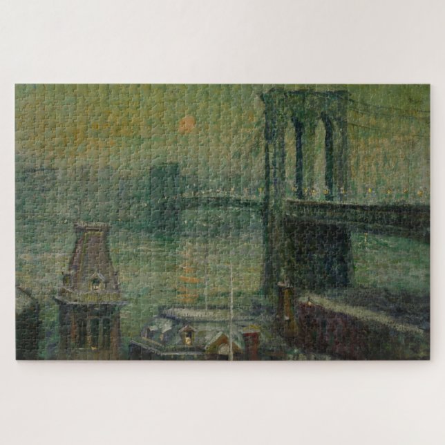 Brooklyn Bridge (New York City Sehenswürdigkeit) ( Puzzle (Horizontal)