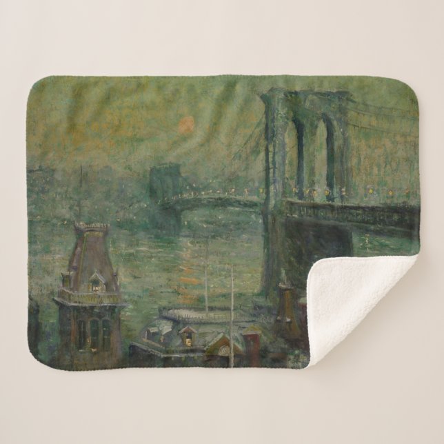 Brooklyn Bridge (New York City Sehenswürdigkeit) ( Sherpadecke (Vorderseite (Horizontal))