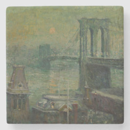 Brooklyn Bridge (New York City Sehenswürdigkeit) ( Steinuntersetzer