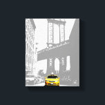 Brooklyn Bridge New York City Yellow Taxi Nyc Leinwanddruck<br><div class="desc">Brooklyn Bridge New York City Yellow Taxi Nyc Pop Art Leinwand Art Print.</div>