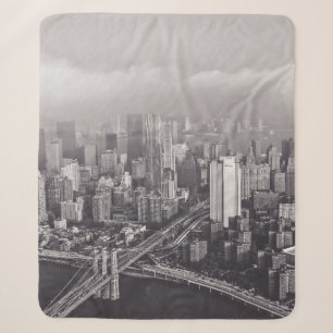 BROOKLYN BRIDGE NEW YORK EIN FOGGY TAG SHERPADECKE