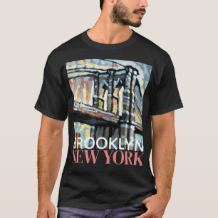 Brooklyn Bridge New York, Männer-T - Shirt 2