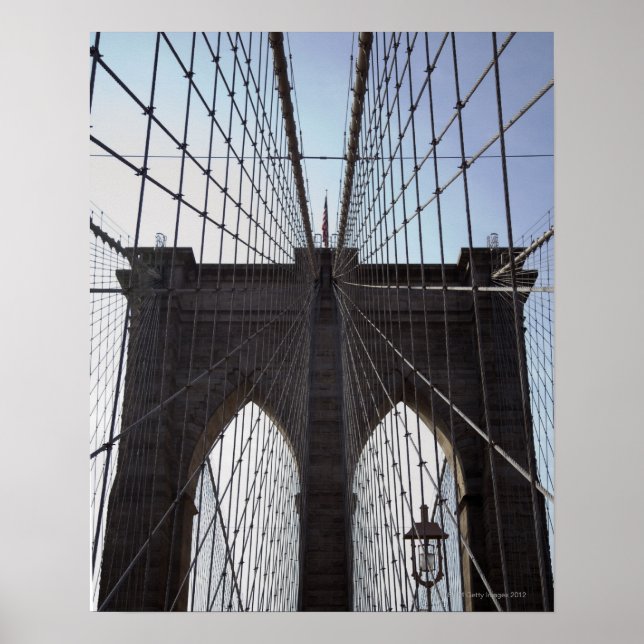Brooklyn Bridge, New York, NY, USA 2 Poster (Vorne)