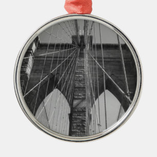 Brooklyn Bridge New York Ornament Aus Metall