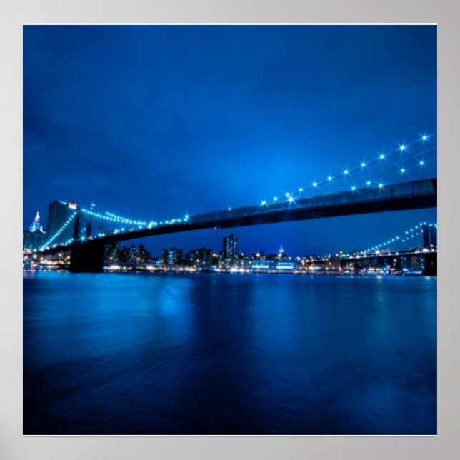 Brooklyn Bridge, New York Poster (Vorne)