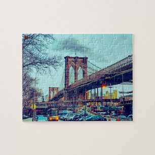 Brooklyn Bridge New York. Puzzle
