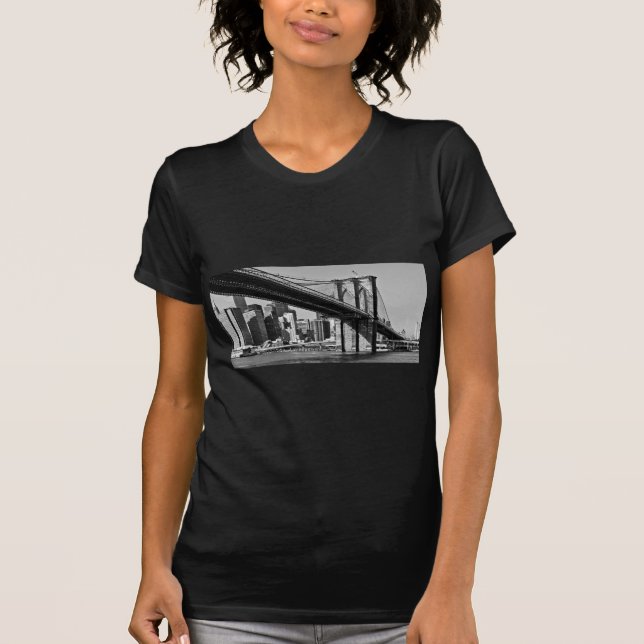 Brooklyn Bridge New York T-Shirt (Vorderseite)