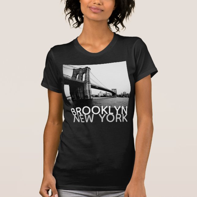 Brooklyn Bridge New York T - Shirt für Frauen #2 (Vorderseite)