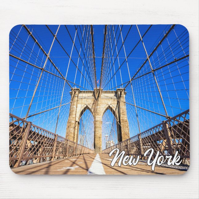Brooklyn Bridge, New York, USA Mousepad (Vorne)