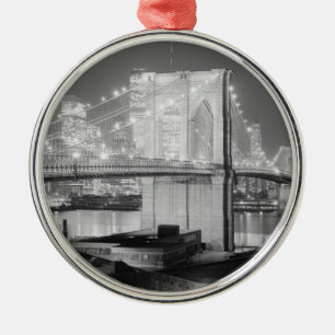 Brooklyn Bridge New York USA Ornament Aus Metall