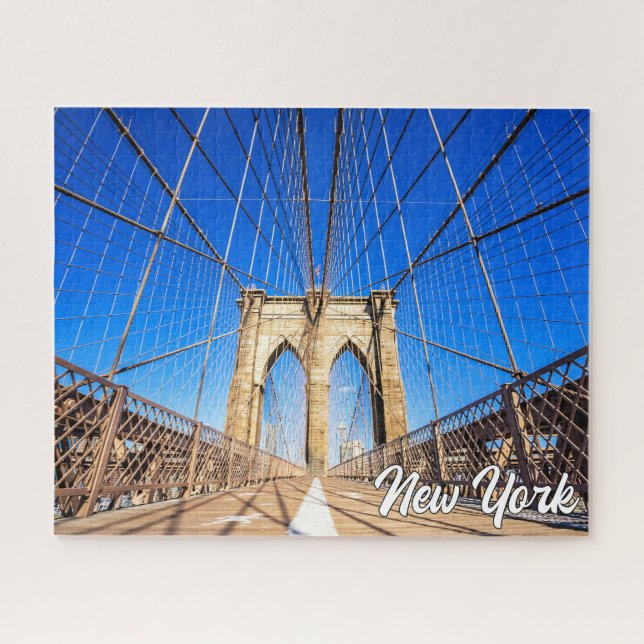 Brooklyn Bridge, New York, USA Puzzle (Horizontal)