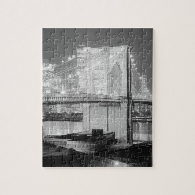 Brooklyn Bridge New York USA Puzzle (Vertikal)