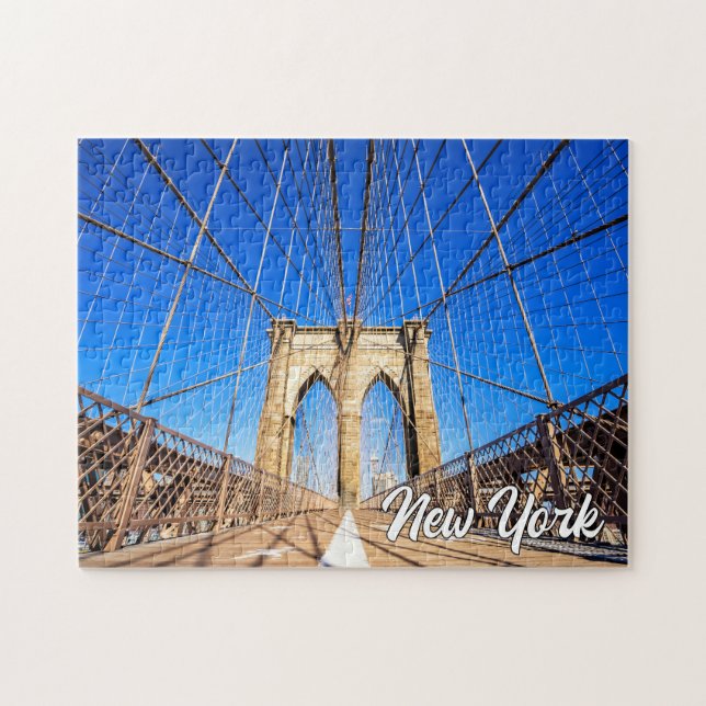 Brooklyn Bridge, New York, USA Puzzle (Horizontal)