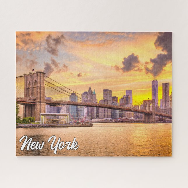 Brooklyn Bridge, New York, USA Puzzle (Horizontal)
