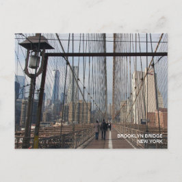 Brooklyn Bridge - NY New York nr 2 Postkarte