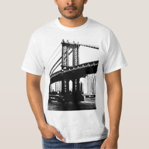 Brooklyn Bridge Nyc New York Mens Modern T-Shirt