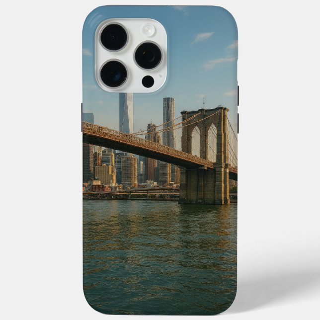 Brooklyn Bridge & NYC Skyline Case-Mate iPhone Hülle (Rückseite)