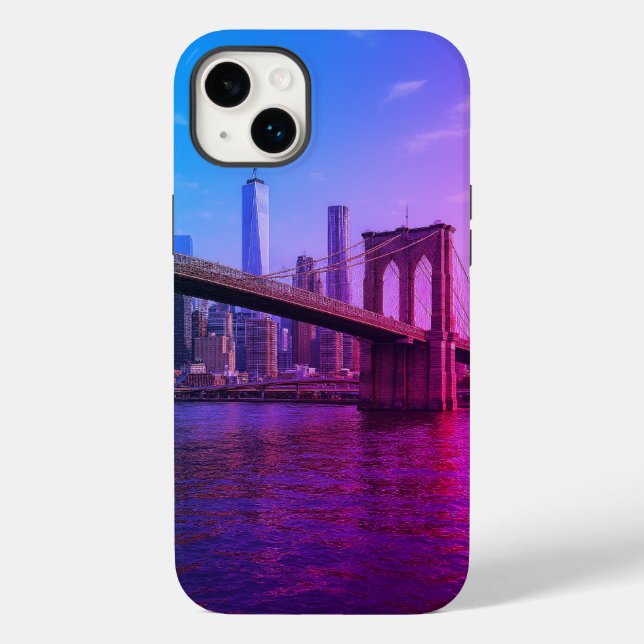 Brooklyn Bridge & NYC Skyline Case-Mate iPhone Hülle (Rückseite)