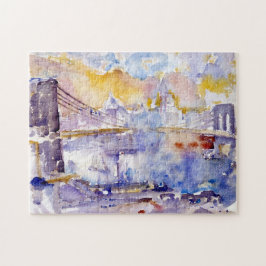 Brooklyn Bridge (NYC) (von John Marin) Puzzle