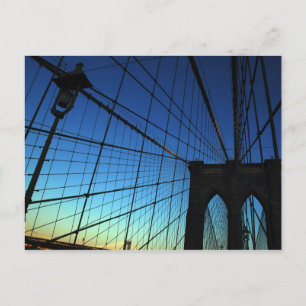 Brooklyn Bridge Postcard Postkarte