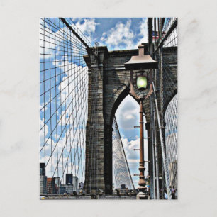 Brooklyn Bridge Postcard Postkarte