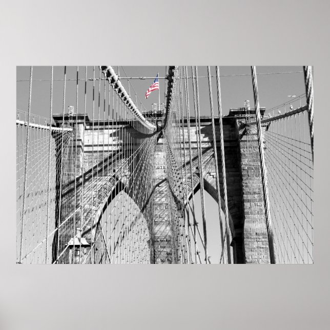 Brooklyn Bridge Poster (Vorne)