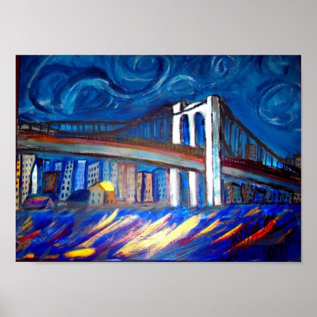 BROOKLYN BRIDGE POSTER (Vorne)